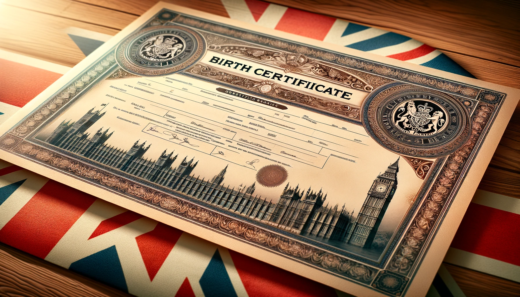 Birth Certificate Reference Number in the United Kingdom