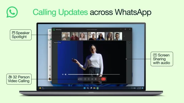 WhatsApp Enhances Video Calling Features for Desktop Users