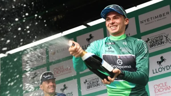 Gregoire Wins Tour of Britain