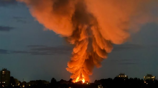 Massive Explosion at Swindon Warehouse