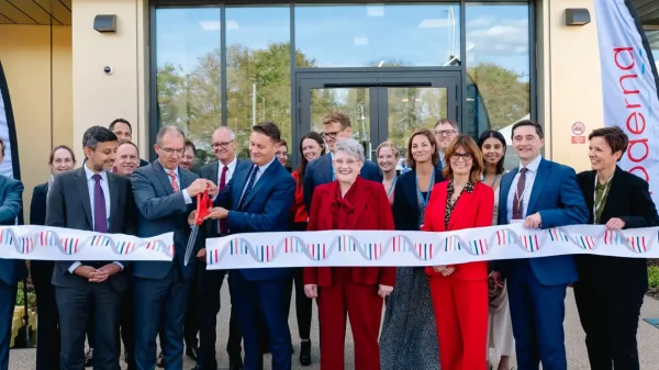 Moderna Opens £150m Oxfordshire Facility