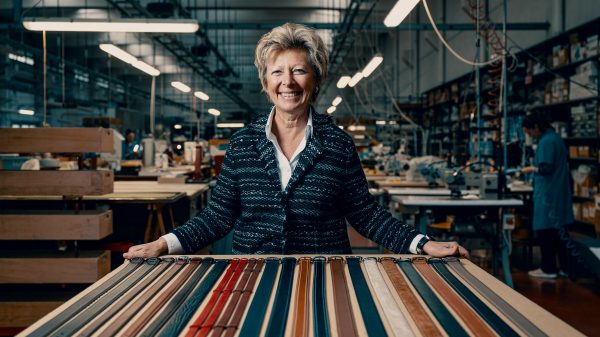 Parisini Pelletterie leather belt brand